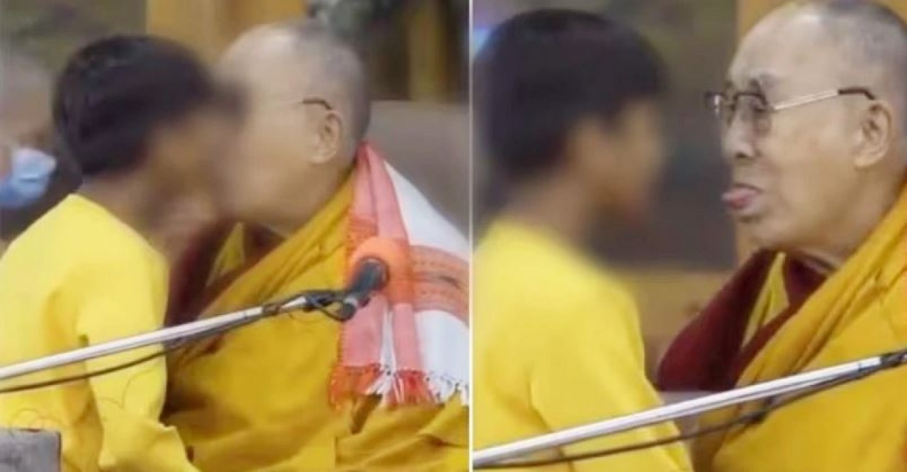 কিশোরকে জিহ্বা চুষতে বলে ক্ষমা চাইলেন দালাই লামা