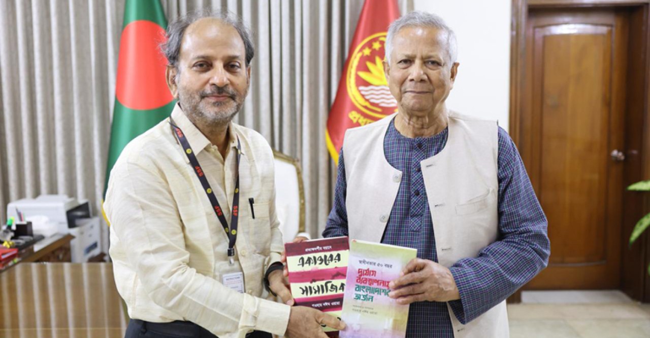 ড. ইউনূসের সঙ্গে দুর্যোগ ফোরাম ফাউন্ডেশনের সদস্য সচিবের সাক্ষাৎ