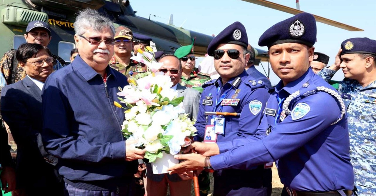 সাজেক পৌঁছালেন রাষ্ট্রপতি