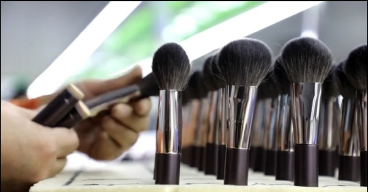 লুই জেলায় ৬০টিরও বেশি মেকআপ ব্রাশের নিজস্ব ব্রান্ড আছে