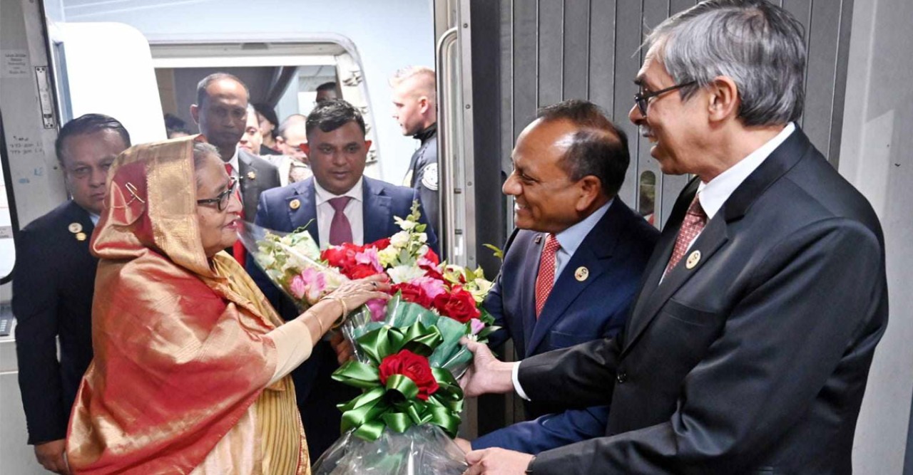 নিউ ইয়র্ক পৌঁছেছেন প্রধানমন্ত্রী