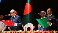 ২৩তম রাষ্ট্রপতি হিসেবে শপথ নিয়েছেন মির্জা ফখরুল