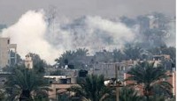 দক্ষিণ গাজায় বোমাবর্ষণ চলছেই