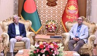 রাষ্ট্রপতির সঙ্গে নিউ হোপ গ্লোবালের চেয়ারম্যান ড. ফয়েজ উদ্দিনের সৌজন্য সাক্ষাৎ