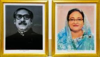 তালা ভেঙে আ. লীগ অফিসে টাঙানো হলো বঙ্গবন্ধু ও শেখ হাসিনার ছবি