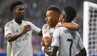 এমবাপের জোড়া গোল ভিনিসিয়ুসের জাদুতে রিয়ালের দ্বিতীয় জয়