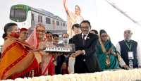 মেট্রো রেলে চার মাইলফলক ছুঁয়েছে বাংলাদেশ : প্রধানমন্ত্রী