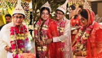 এক হলো চার হাত, কাঞ্চন-শ্রীময়ীর বিয়ে সম্পন্ন