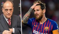 মেসিকে বার্সায় ফেরানো কঠিন : লা লিগা সভাপতি