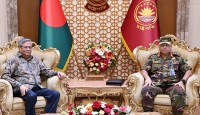 রাষ্ট্রপতির সঙ্গে সেনাপ্রধানের সাক্ষাৎ