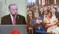 এরদোয়ানের শপথ অনুষ্ঠানে যোগ দিলেন রাষ্ট্রপতি