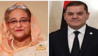 শেখ হাসিনাকে লিবিয়ার প্রধানমন্ত্রীর অভিনন্দন