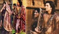 কঠোর গোপনীয়তায় ‍শুটিং, তবু রামায়ণের সেট থেকে ফাঁস হলো ছবি