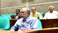 সংসদ অধিবেশন দেখতে এলেন সাবেক রাষ্ট্রপতি আবদুল হামিদ