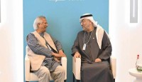 প্রধান উপদেষ্টার সঙ্গে আমিরাতের স্বাস্থ্যমন্ত্রীর সাক্ষাৎ