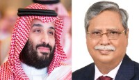 বাংলাদেশের উন্নয়ন ও অগ্রগতিতে সহযোগিতা দিতে আগ্রহ সৌদি যুবরাজের