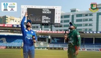 সিরিজ নির্ধারণী ম্যাচে টস জিতে ব্যাটিংয়ে বাংলাদেশ