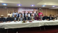 নিউইয়র্কে জি কে গউছকে সংবর্ধনা, ঢাকা-নিউইয়র্ক ফ্লাইট চালুর দাবি