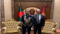 রাষ্ট্রপতি সাহাবুদ্দিনের সঙ্গে যুক্তরাষ্ট্রে বাংলাদেশের রাষ্ট্রদূত ইমরানের সাক্ষাৎ